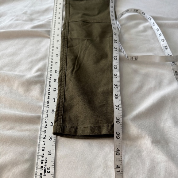 PRANA Women's Brenna Stretch Casual Stretch Pants Army/Olive Green 4 Low Waist - Picture 13 of 15